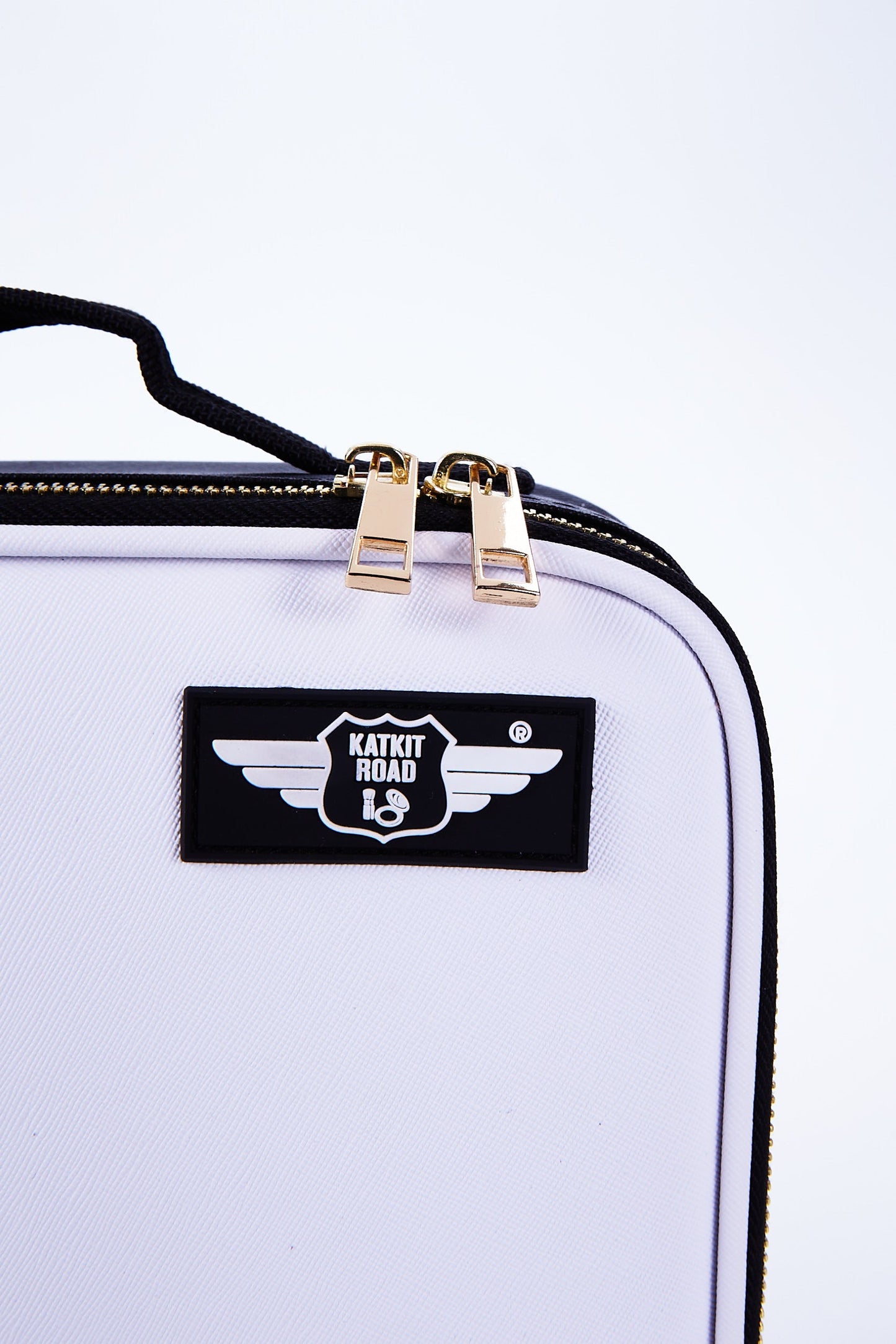 Reise-Make-up-Tasche mit Licht und Spiegel