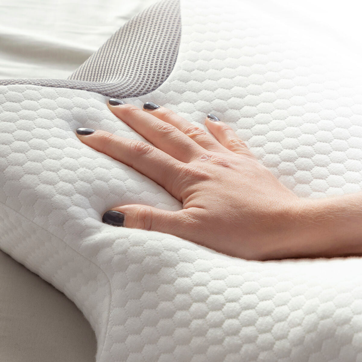 Viskoelastisches Nackenkissen mit ergonomischen Konturen Conforti InnovaGoods