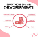 Omilay Glutathion-Gummibärchen, Hautvitamin, Glutathion, Hautpflege – 60 Gummibärchen