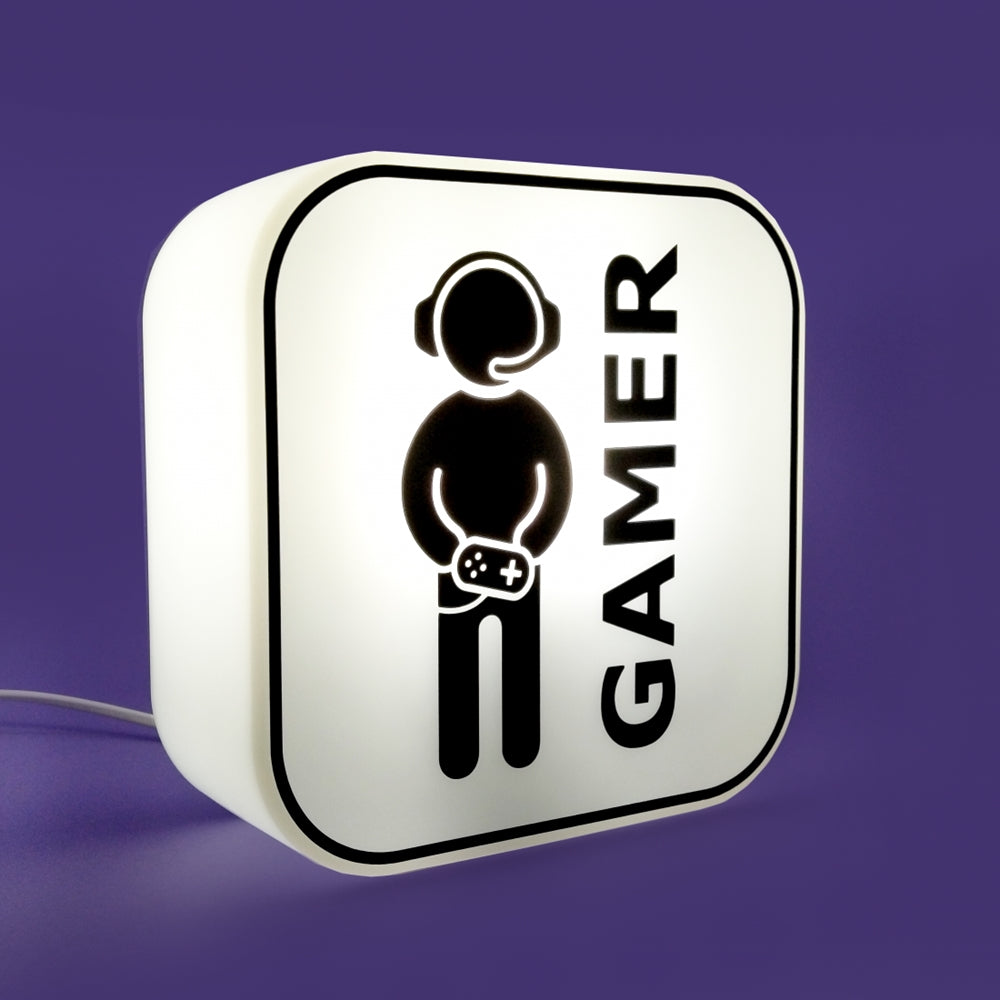 Gamer Lamp - The Perfect Addition to Your Gaming Setup!