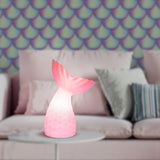 Pink Mermaid Lamp