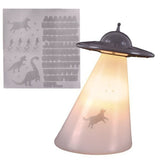 UFO Lamp Visit From E.T.