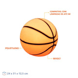 Lampe de table de basket-ball 3D