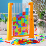 Jeu Tetris Puzzle 3D coloré Tangram Math Toys