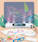 Magic 3D Drawing Board LED Light Effects