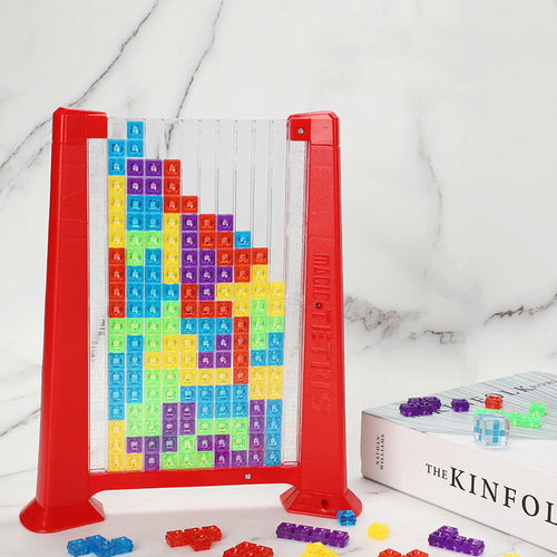 Tetris Game Colorful 3D Puzzle Tangram Math Toys