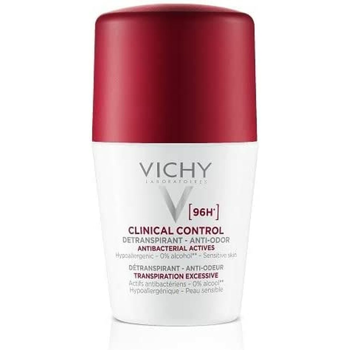 Déodorant Roll-On Vichy Control H Adulte unisexe 96 heures 50 ml