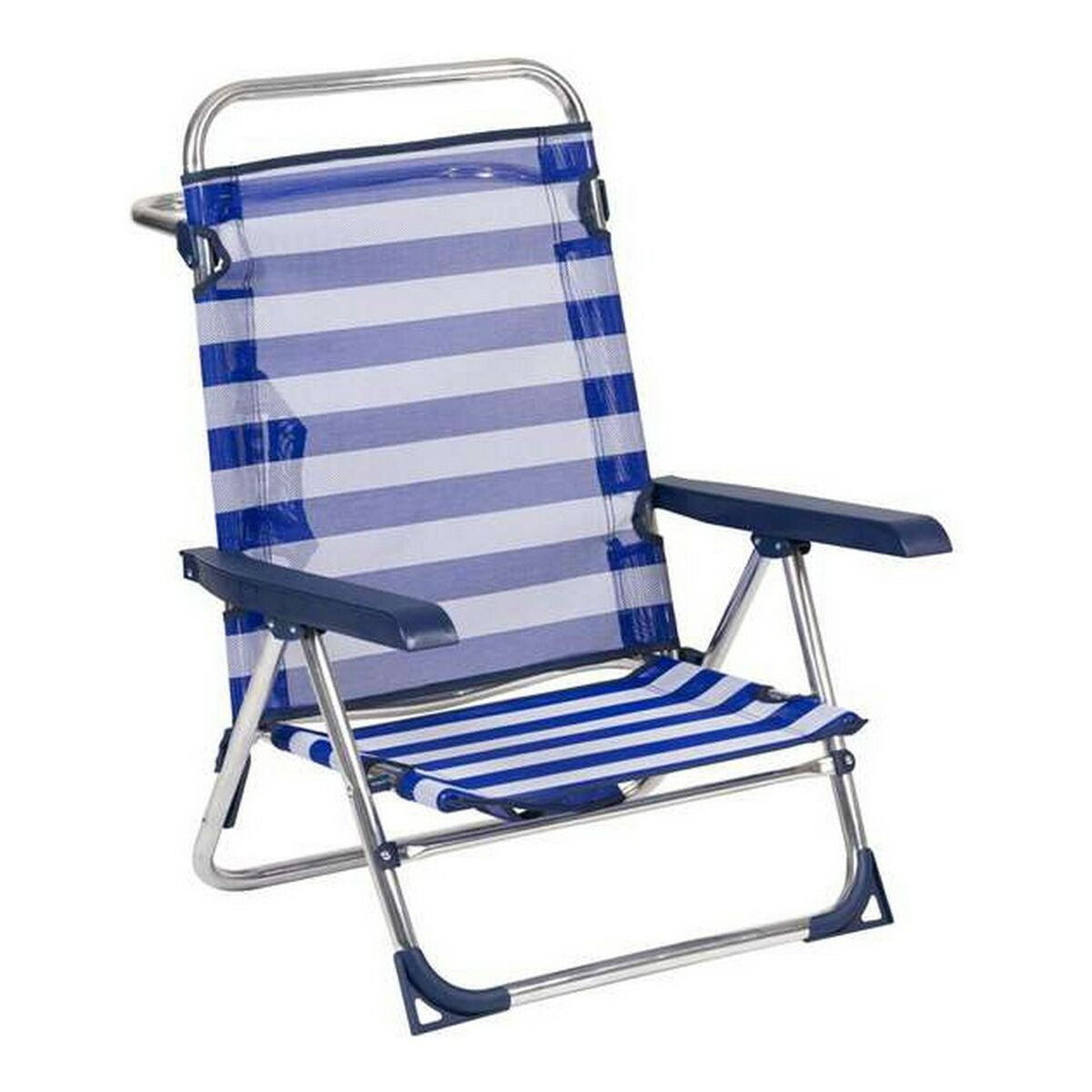 Chaise de plage Alco 1 Aluminium Multi-positions Pliable 79,5 x 59,5 x 56