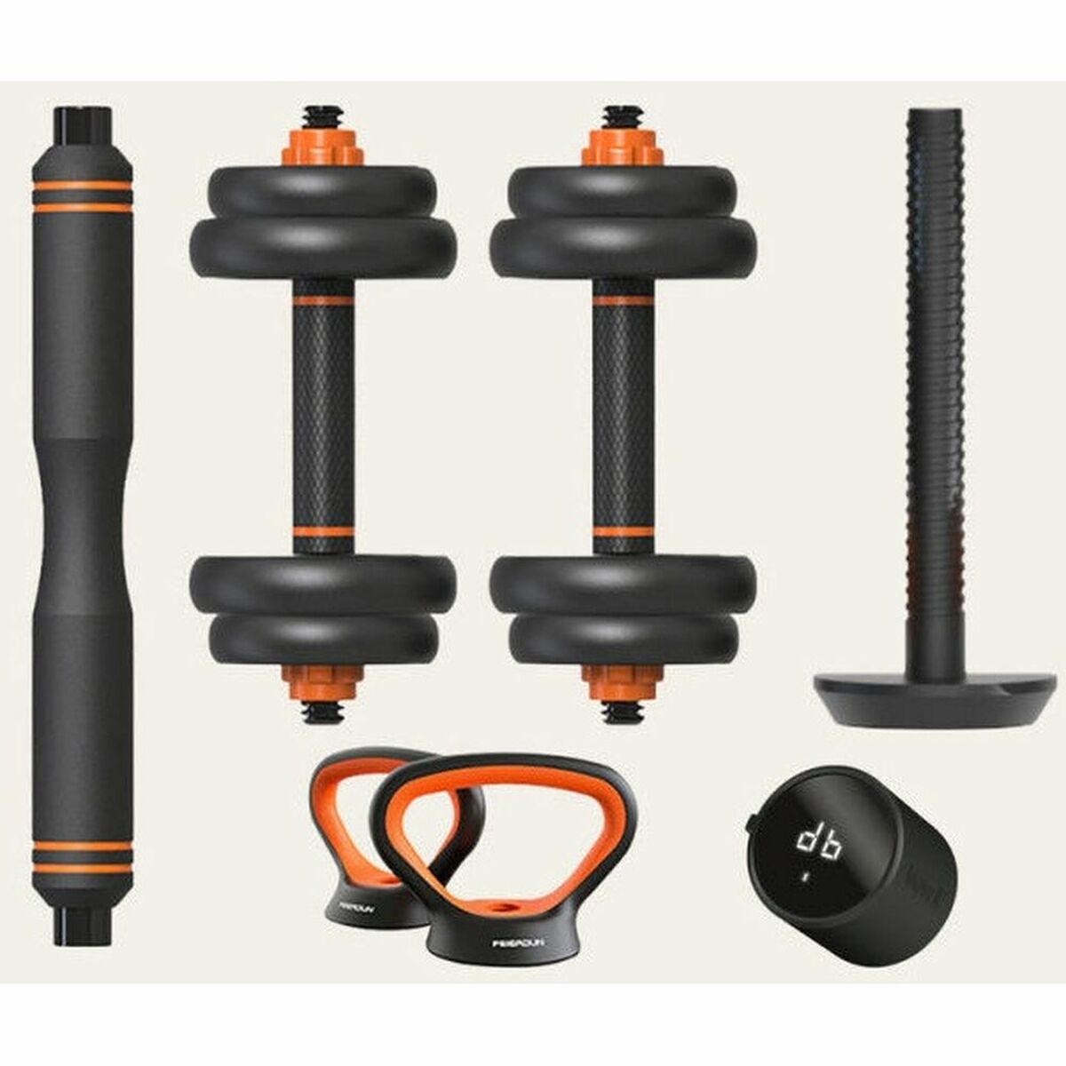 Kit Kettlebell et Haltères Xiaomi ORMANC10P 10 Kg