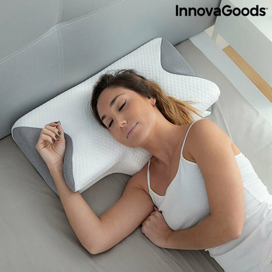 Viskoelastisches Nackenkissen mit ergonomischen Konturen Conforti InnovaGoods