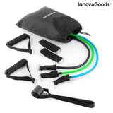 Set of Resistance Bands with Accessories and Exercise Guide Tribainer