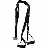 Elastisches Fitnessband Atipick Multi GYM Trainer Schwarz