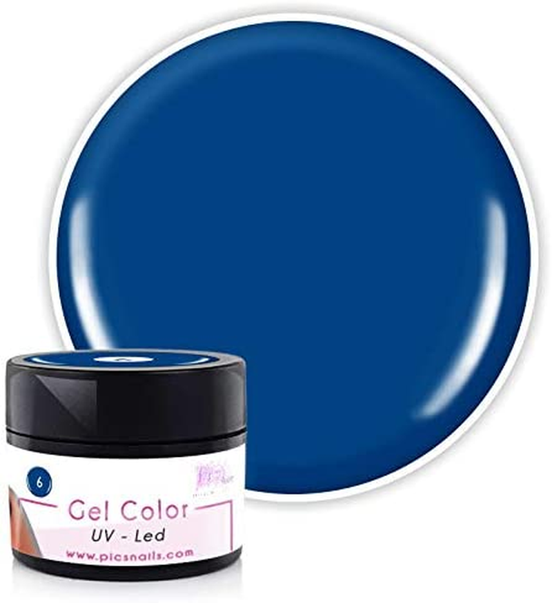 Gel Color UV/LED Kobaltblau 6 - 5 ml