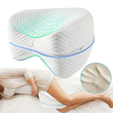 Orthopedic Memory Foam Leg Pillow for Pain Relief and Comfort