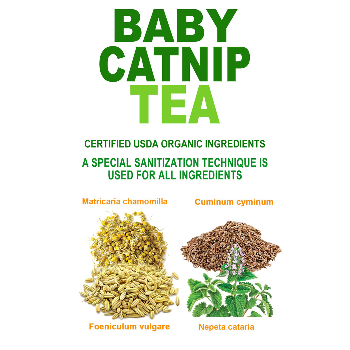 Catnip Tea for Babies- All Natural Colic Relief