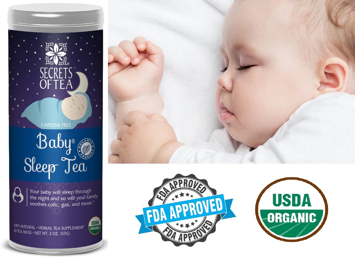 Thé pour bébé - Pack de thé Babies Magic &amp; Baby Sleep - Biologique USDA