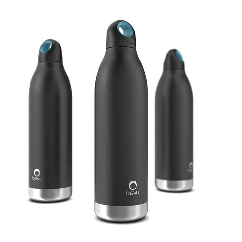 Bevu® Insulated Bottle Black