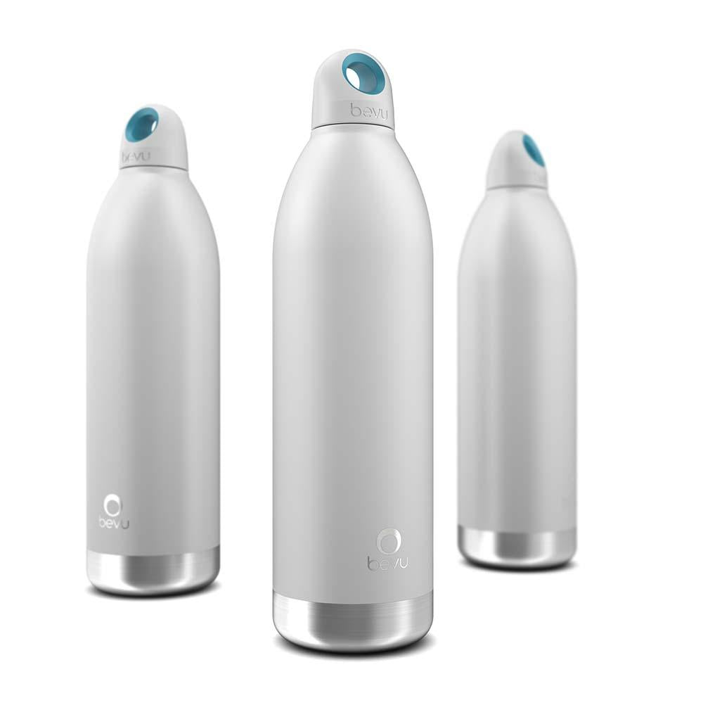 Bevu® DUO Insulated Bottle White. 750ml / 25oz