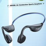 AWEI A895BL Air Conduction Luminous Sports Bluetooth-Kopfhörer (schwarz)