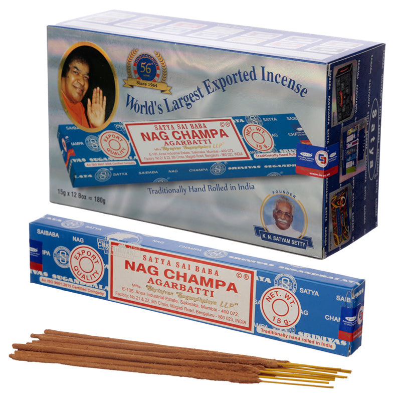 Bâtons d'encens Nag Champa les plus vendus au monde