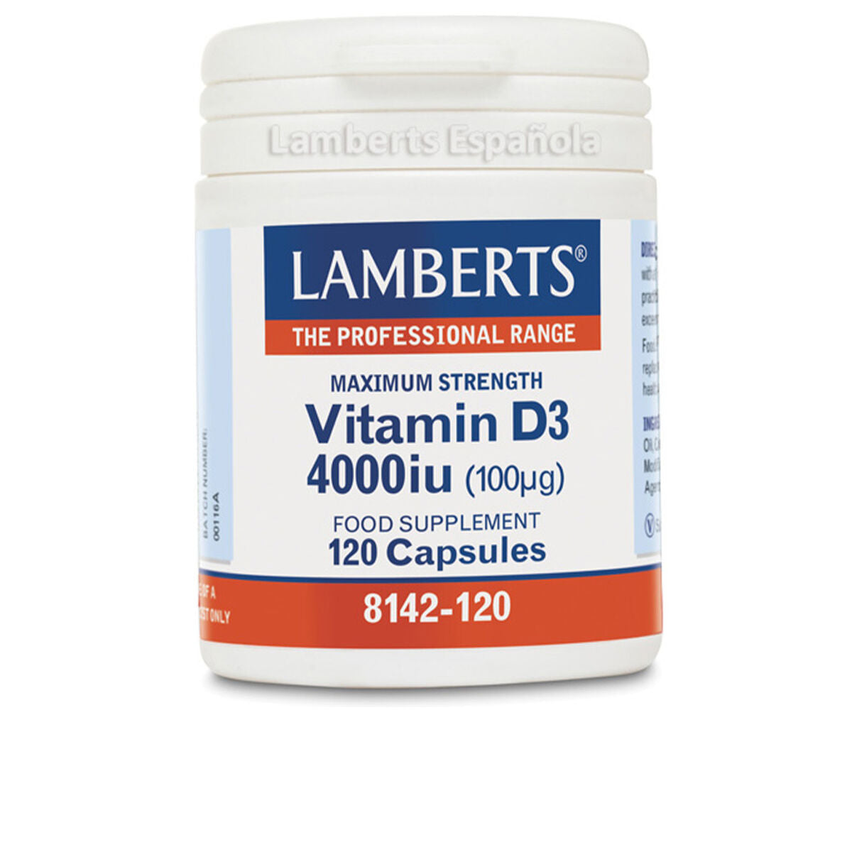 Lamberts Vitamin D3 – 120 Kapseln