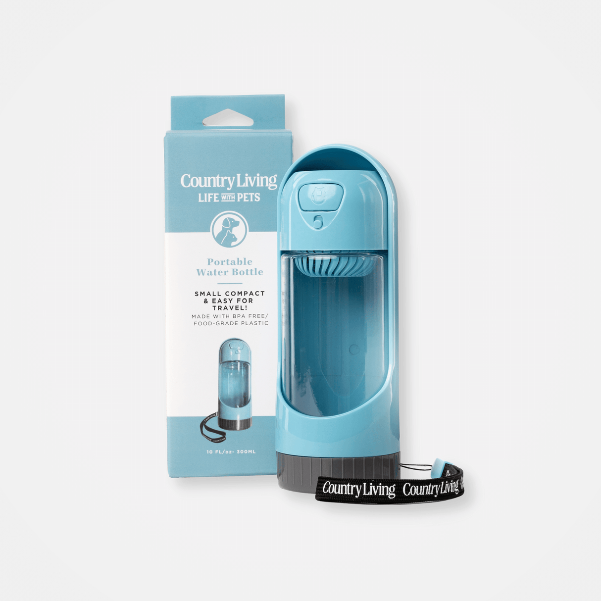 Portable Dog Water Bottle- with Charcoal Filter