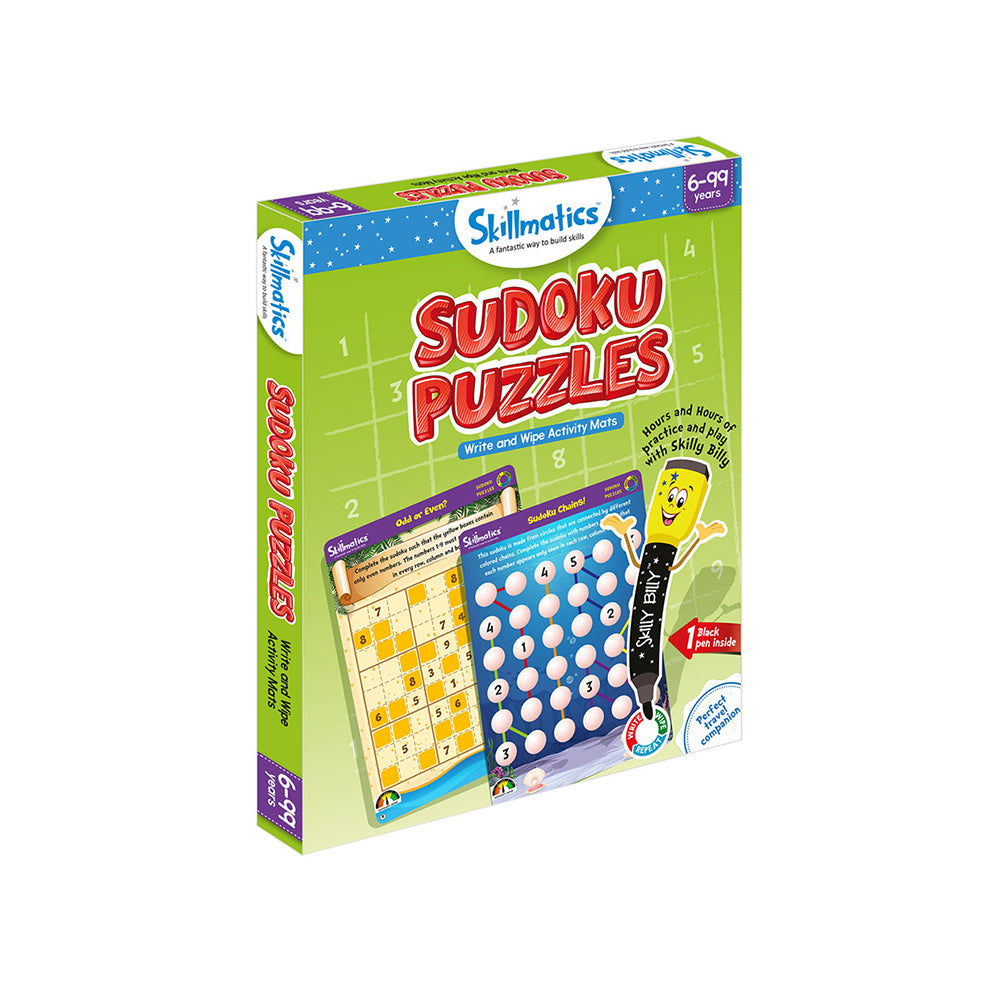 Skillmatics Sudoku Puzzles - Stimulate Child's Mind and Teach Creative