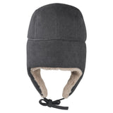 Windproof Padded Thickened Snow Hat Cold Protective Ear Hat, Size: One