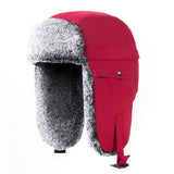 Outdoor Windproof Hat Winter Thickened Cotton Cap Warm Coldproof