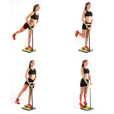 Plateforme de fitness pour fessiers et jambes avec guide d'exercices InnovaGoods