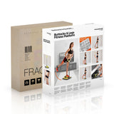 Plateforme de fitness pour fessiers et jambes avec guide d'exercices InnovaGoods