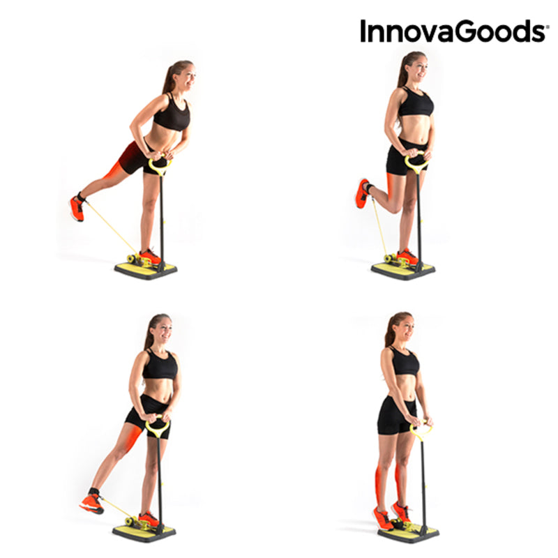 Plateforme de fitness pour fessiers et jambes avec guide d'exercices InnovaGoods