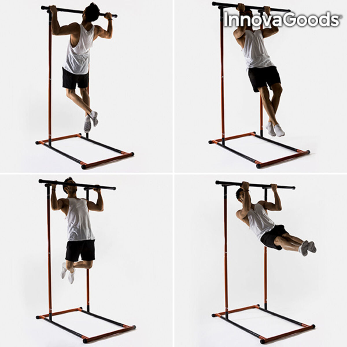 Full Body Pull-Up Station with Exercise Guide InnovaGoods