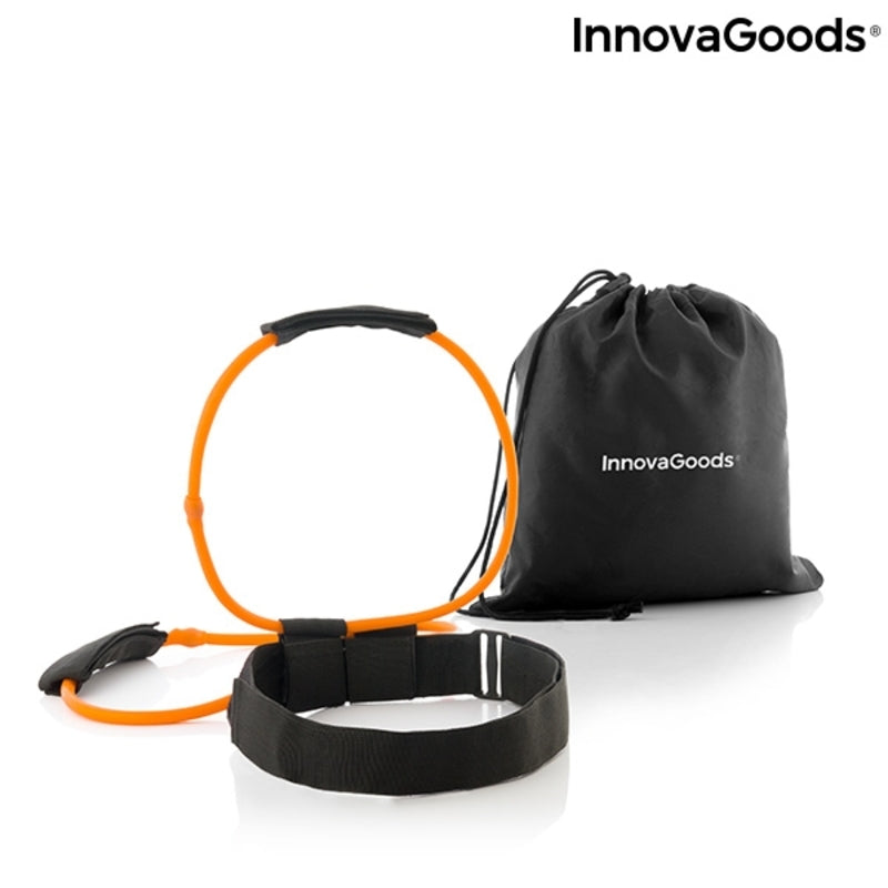 Ceinture avec bandes de résistance pour fessiers et guide d'exercices Bootrainer