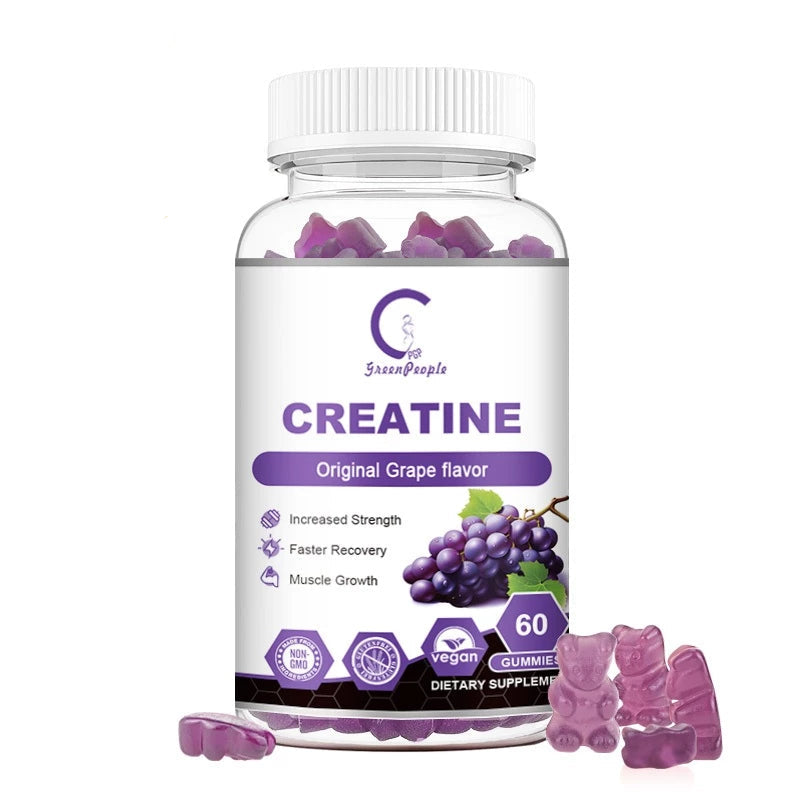 Creatine Gummies – Power, Strength & Recovery in Every Chew Greenpeople