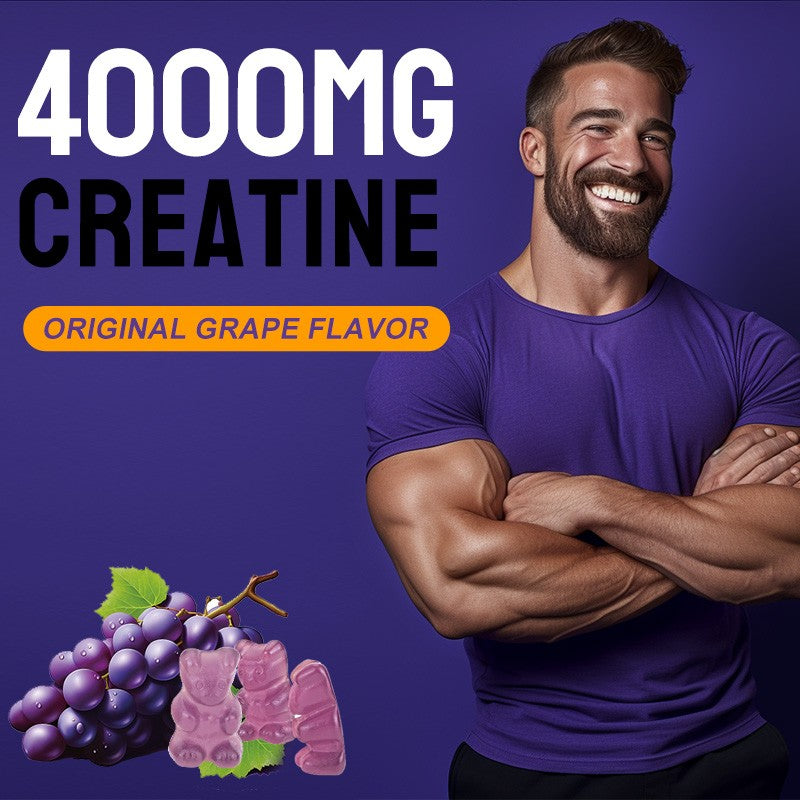 Creatine Gummies – Power, Strength & Recovery in Every Chew Greenpeople