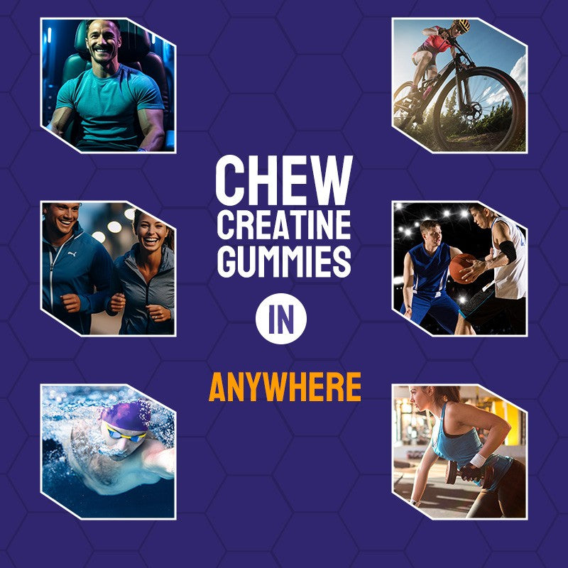 Creatine Gummies – Power, Strength & Recovery in Every Chew Greenpeople