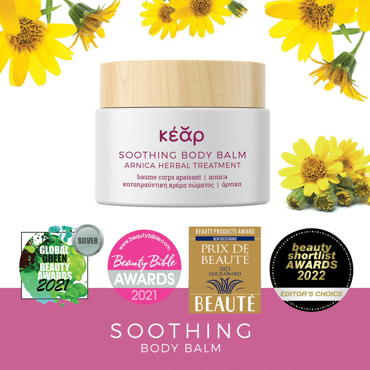 Kear Soothing Body Balm (Arnica Power!) Reenergize Your Body