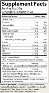 Reines Pflanzenprotein - Schokolade 