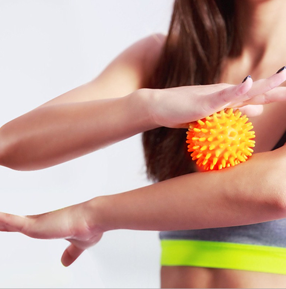 Portable Training Grip fitness PVC Hand Trigger Point Massage Ball