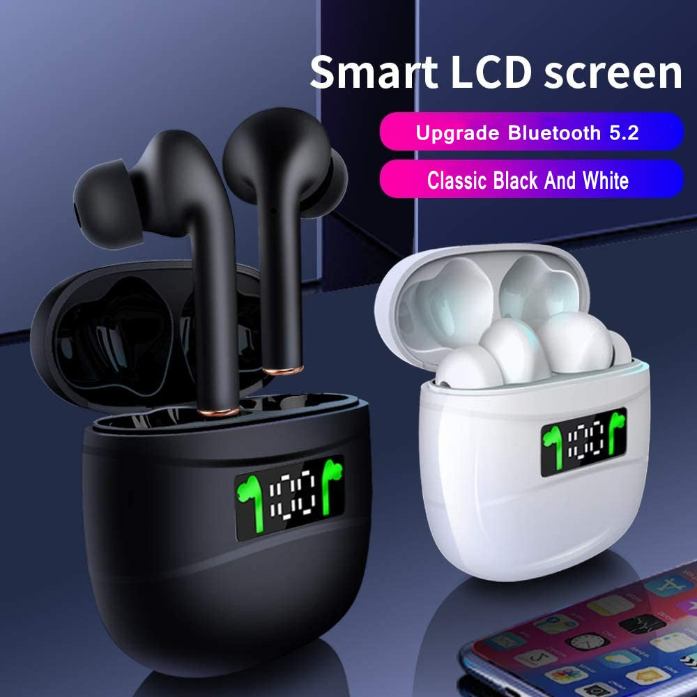 TWS Wireless Earbuds Bluetooth 5.0 Earphones with LED Display