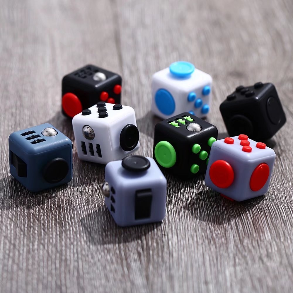 Jouet EDC anti-anxiété Fidget Cube