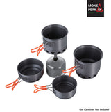 Mons Peak IX Trail 123 HE UL Cook Set with Stove