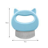 Brosse de massage pour animaux de compagnie Outil de massage de toilettage pour animaux de compagnie pour éliminer les poils lâches