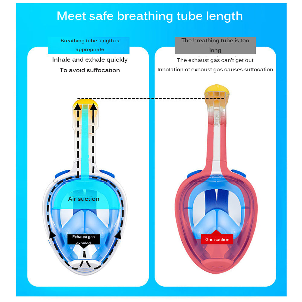 Tauchmaske Scuba Maske Unterwasser Anti-Beschlag