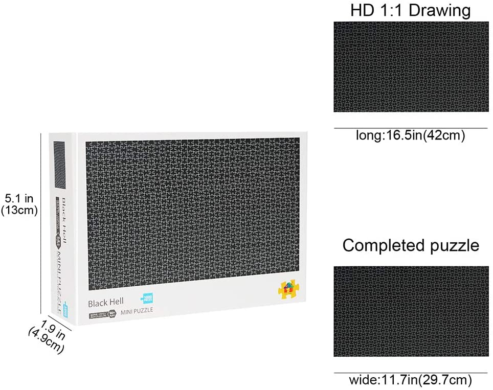 1000-teiliges Höllenpuzzle für Erwachsene und Kinder