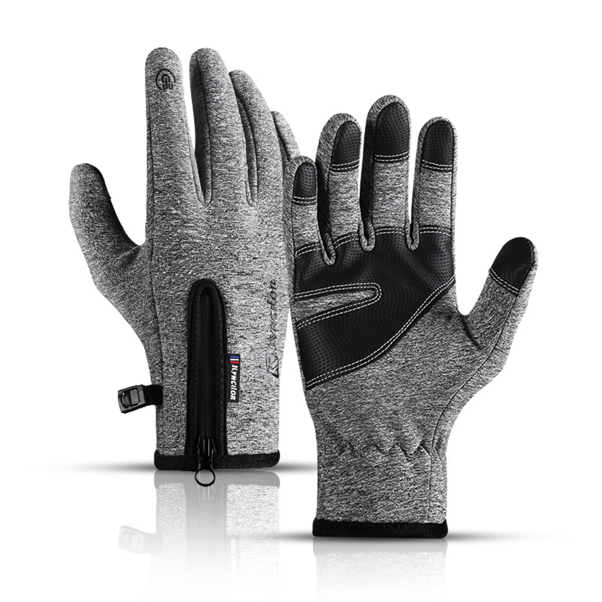 Gants d'hiver coupe-vent chauds pour temps froid