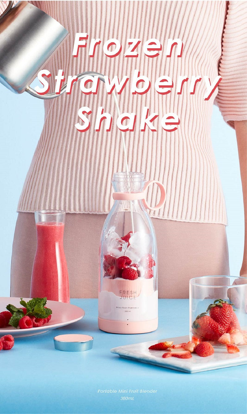 Mélangeur portable de voyage, presse-agrumes, mixeur de fruits, machine à jus de milkshake