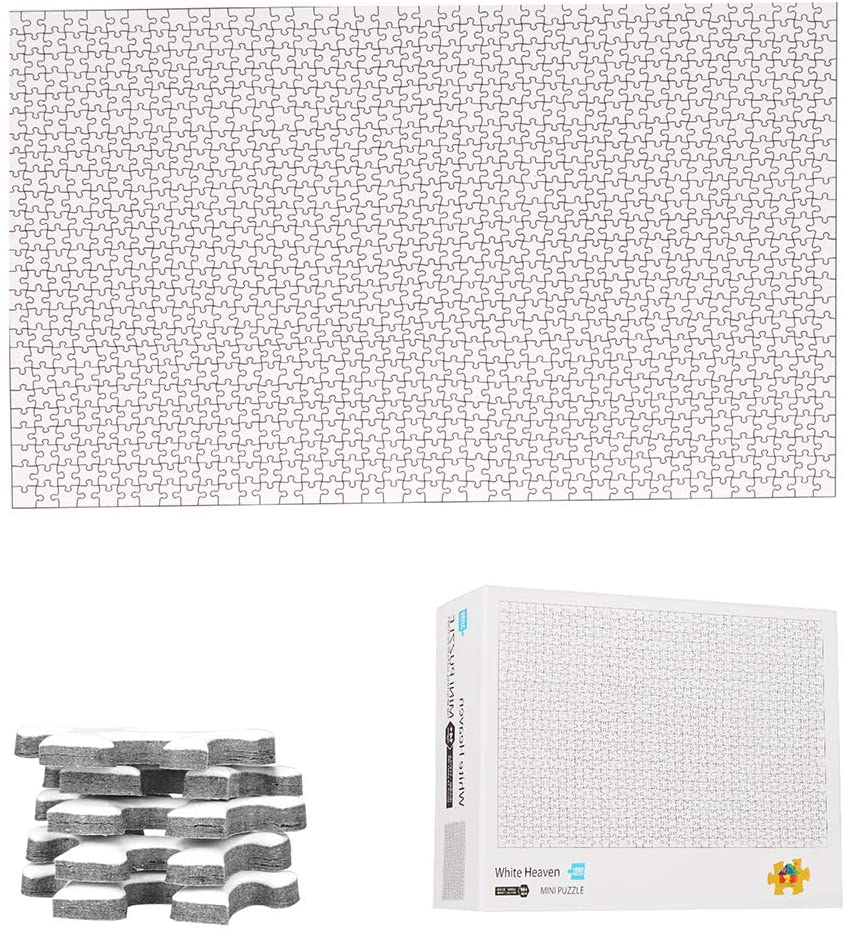 Puzzle 1000 pièces de l'enfer blanc pour adultes et enfants