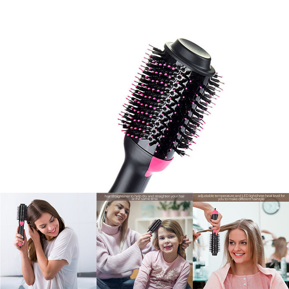 Brosse à cheveux chauffante multifonctionnelle 2 en 1